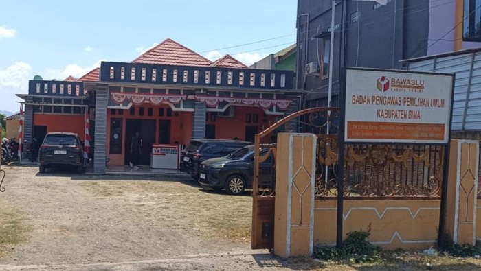 Kantor Bawaslu Kabupaten Bima, NTB. (Dok. Rafiin/detikBali)