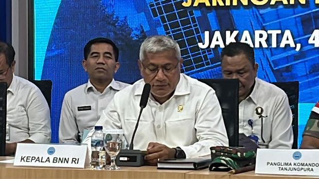 Kepala Badan Narkotika Nasional (BNN) Komjen Marthinus Hukom