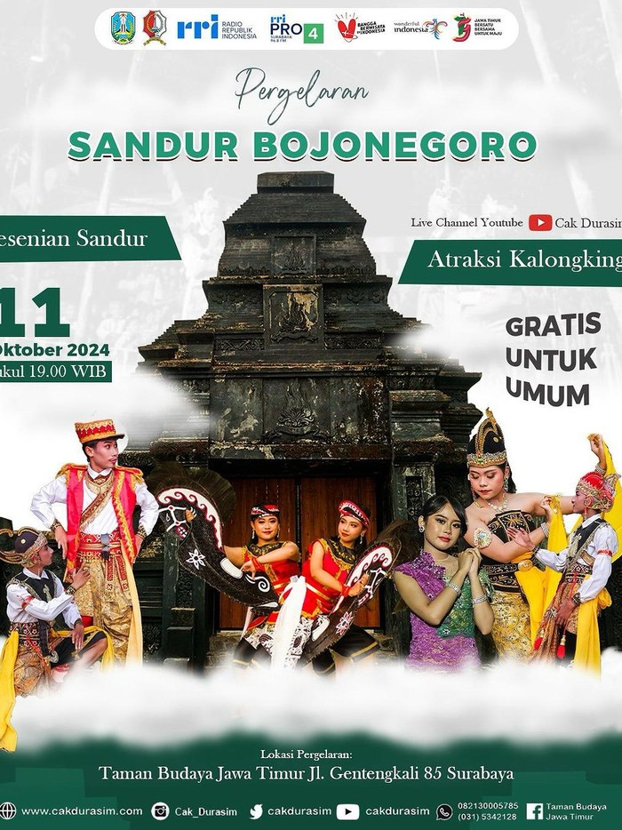 Pagelaran Sandur Bojonegoro
