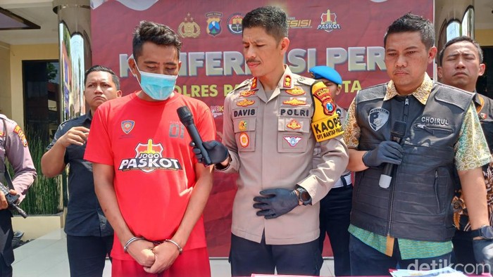 pembacokan sopir di Pasuruan