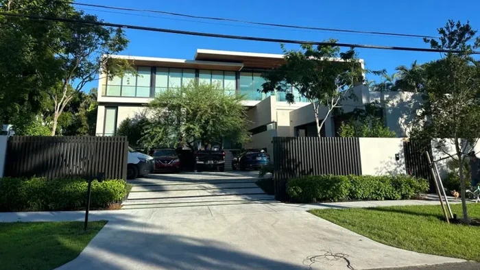 Penampakan rumah baru David Beckham di Miami.