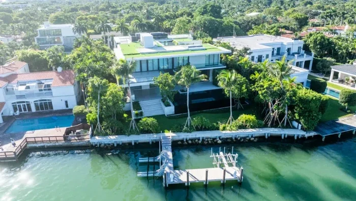 Penampakan rumah baru David Beckham di Miami/The Mega Agency via The Sun Penampakan rumah baru David Beckham di Miami