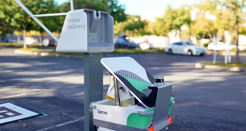 Canggih! Google dan Uber Kolaborasi Untuk Antar Makanan dengan Drone