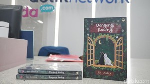 Boy Candra juga cerita secara konsisten setiap tahunnya menerbitkan 3 buah buku.  Foto: Tripa Ramadhan/ detikcom