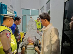 Talimin Tewas Dilindas Truk, Jasad Korban Dievakuasi Sang Anak