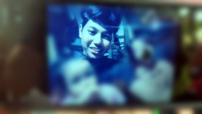 Potret almarhum Diki.