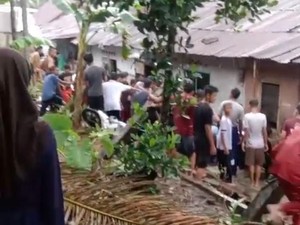 Tembok SMK 1 Jambi Roboh Saat Hujan Deras, 3 Bocah Meninggal Dunia
