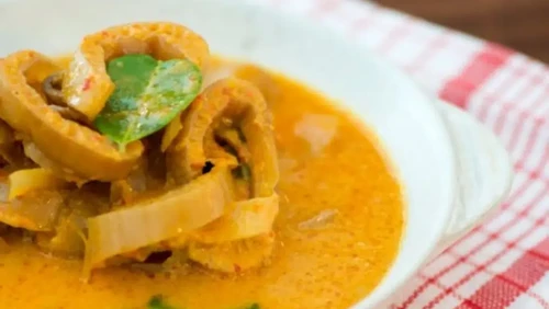 Sayur ares khas Lombok. (Cookpad/Sate Rembiga Rawamangun @cook_2009952)