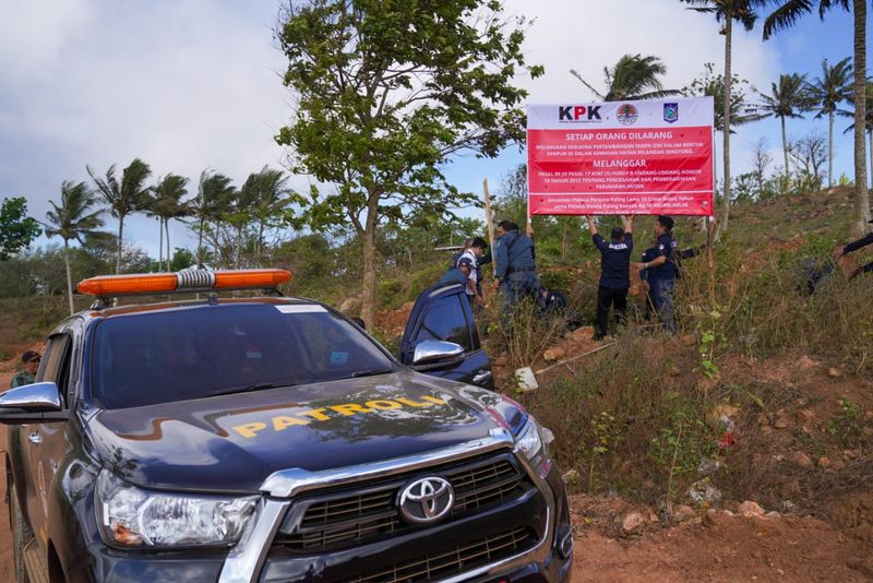 Tambang emas ilegal di Lombok Barat. (Dok Istimewa)