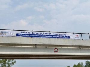 Tarif Tol Terbanggi Besar-Kayu Agung Bakal Naik, Ini Rinciannya