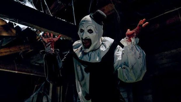 Cuplikan adegan dalam film Terrifier 3.
