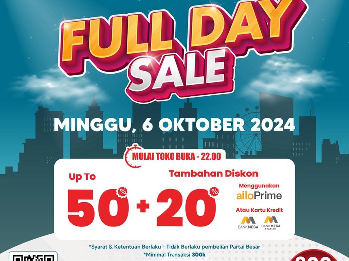 Transmart Full Day Sale 6 Oktober