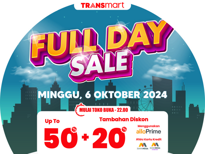 Transmart Full Day Sale 6 Oktober