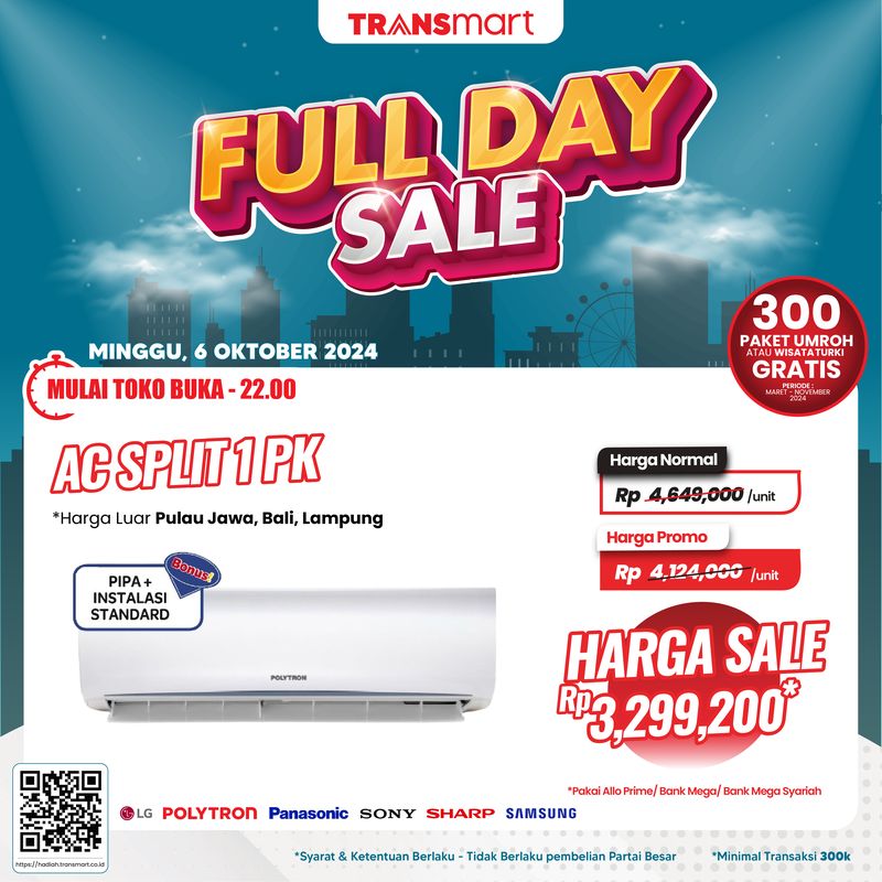 Transmart full day sale