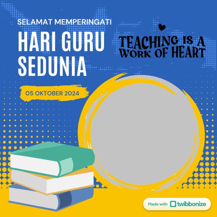 Twibbon Hari Guru Sedunia 2024