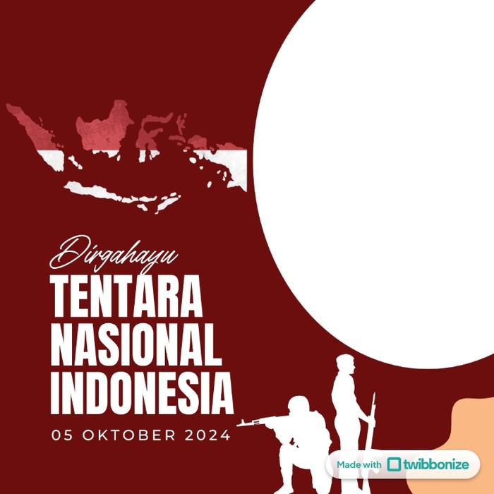 Twibbon HUT ke-79 TNI 2024