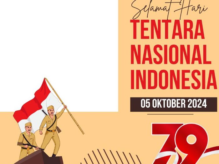 Twibbon HUT ke-79 TNI 2024