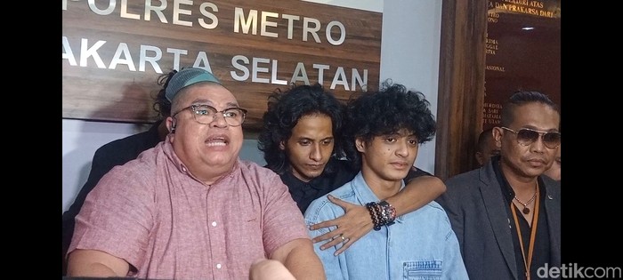 Vadel Badjideh saat ditemui di Polres Jakarta Selatan.