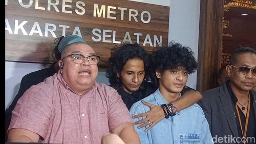 Vadel Badjideh saat ditemui di Polres Jakarta Selatan.