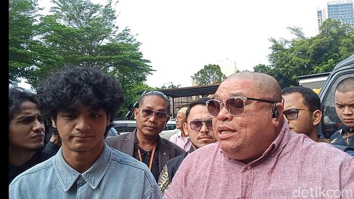 Vadel Badjideh saat ditemui di Polres Jakarta Selatan.