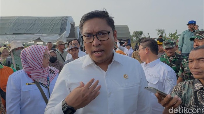Wakil Menteri Pertanian, Sudaryono di Kabupaten Rembang, Jumat (4/11/2024).