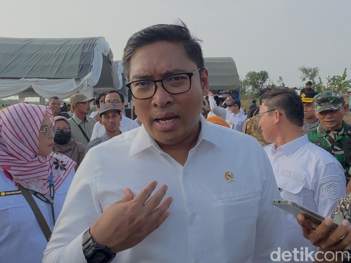 Wakil Menteri Pertanian, Sudaryono di Kabupaten Rembang, Jumat (4/11/2024).