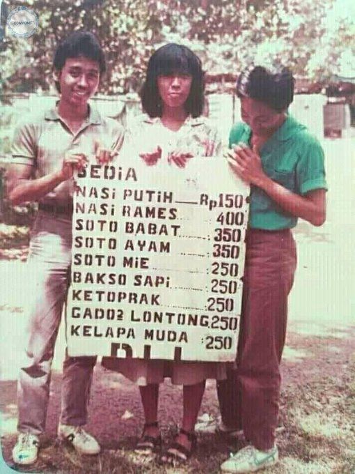 Curhat Netizen Rindu Harga Makanan Murah Tahun 1970an