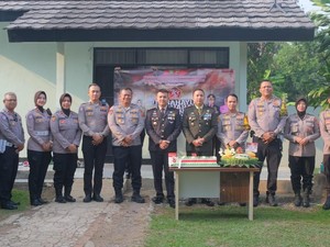 Merawat Kemesraan ala TNI-Polri di Subang