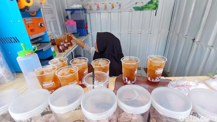 Penjual es teh Lamongan