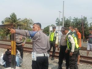 Geger Percobaan Bunuh Diri Wanita di Rel KA Wates Kulon Progo