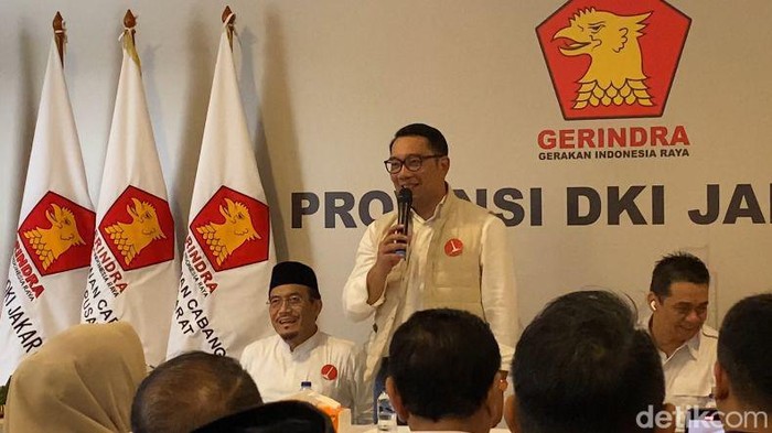Ridwan Kamil dalam peresmian kantor DPD Jakarta