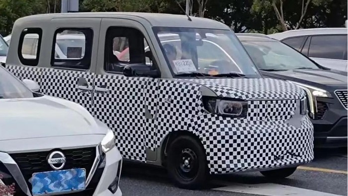 Spyshot Wuling Hongguang Mini EV terbaru di China