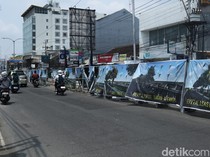 Telan Anggaran Rp 3,8 M, Revitalisasi Taman Jalan Affandi Kelar Tahun Ini