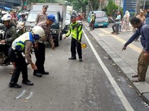 Terjatuh dari Motor gegara Jalan Licin, Yogas Tewas di Kopo Bandung
