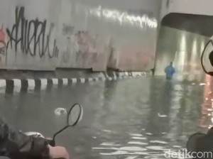 Hujan Deras, Underpass Jalan Sholis Bogor Tergenang