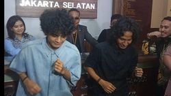 Jogetan Vadel Badjideh di Kantor Polisi