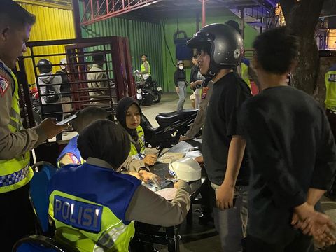 aksi balap liar digagalkandi kedung cowek
