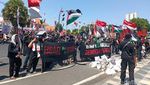 Aksi Bela Palestina di Surabaya