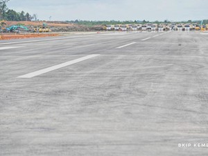 Tembus 70%, Landas Pacu Bandara IKN Ditargetkan Rampung Februari 2025
