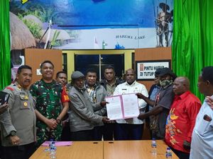 Perang Suku Tewaskan 5 Orang di Jayawijaya Papua Pegunungan Berakhir Damai