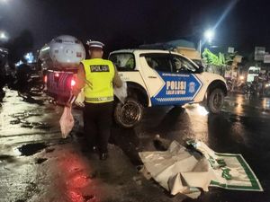 Pilu Polisi Tangani Kecelakaan di Sumsel, Korban Tewas Ternyata Ayah Sendiri