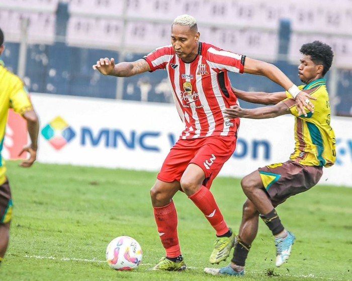 Laga Deltras FC Vs Persewar Waropen