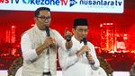 Momen 3 Paslon Saling Tanggapi Pertanyaan di Debat Pilgub Jakarta