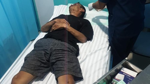 Pria babak belur dimassa setelah diduga mencuri uang milik WNA di Kuta.