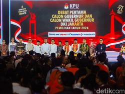 Video: Lihat Lagi Outfit 3 Paslon Pilgub Jakarta di Debat Perdana