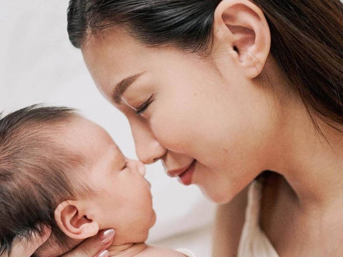 Potret Patricia Gouw dan Baby Zoe