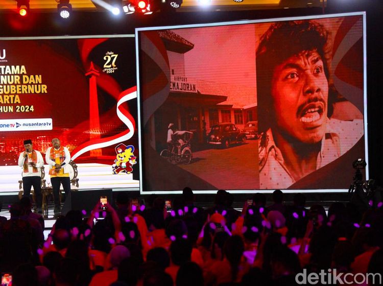 Pramono-Rano Sebut Benyamin Sueb dalam Paparan Visi Misi