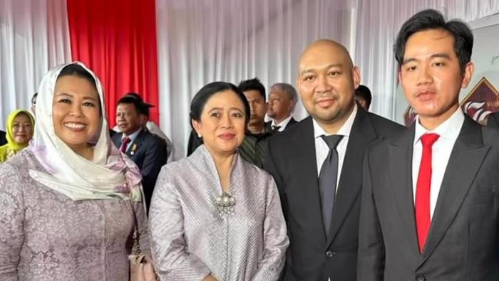 Putri Presiden RI ke-4 KH Abdurrahman Wahid (Gusdur), Yenny Wahid, mengunggah foto bareng Ketua DPR sekaligus Ketua PDIP Puan Maharani, wakil presiden terpilih Gibran Rakabuming Raka dan putra presiden terpilih Prabowo Subianto, Didit Hediprasetyo (Dok Instagram Yenny Wahid).