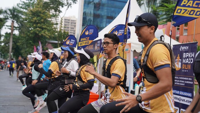Road to Hajj Run 2024 diadakan di CFD, Minggu (6/10/2024)