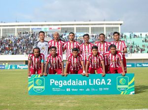 Liga 2: Line Up Deltras FC Vs Persipura, Emerson Oliveira Starter